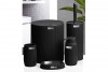 Bella Bathroom Set (5 Pcs) - Black
