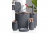 Bella Bathroom Set (5 Pcs) Rose - Anthracite