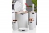 Bella Bathroom Set (5 Pcs) Rose - White