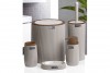 Bella Bathroom Set (5 Pcs) Wooden - Brown