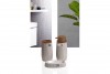 Bella Bathroom  Set (3 Pcs) - Wooden - Brown