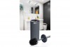 Bella Toilet Brush & Holder - Chrome - Anthracite