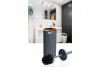 Bella Toilet Brush & Holder - Rose - Anthracite