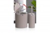 Bella Bathroom Set (2 Pcs) Chrome - Brown