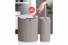 Bella Bathroom Set (2 Pcs) Chrome - Brown