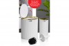 Bella Bathroom Set (2 Pcs) Gold - White