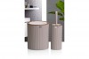 Bella Bathroom Set (2 Pcs) Wooden - Brown