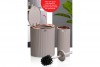 Bella Bathroom Set (2 Pcs) Rose - Brown