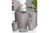 Elegance Bathroom Set (5 Pcs) Chrome - Brown