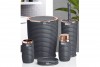 Elegance Bathroom Set (5 Pcs) Rose - Anthracite
