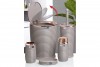 Elegance Bathroom Set (5 Pcs) Rose - Brown