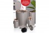 Elegance Bathroom Set (5 Pcs) Rose - Brown