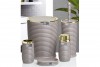 Elegance Bathroom Set (5 Pcs) Gold - Brown