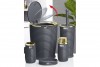 Elegance Bathroom Set (5 Pcs) Gold - Anthracite