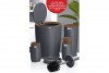 Elegance Bathroom Set (5 Pcs) Wooden - Anthracite