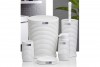 Elegance Bathroom Set (5 Pcs) - White