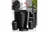 Elegance Bathroom Set (5 Pcs) - Black
