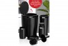 Elegance Bathroom Set (5 Pcs) - Black