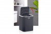 Square Trash Can Chrome - Anthracite