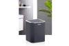 Square Trash Can Chrome - Anthracite