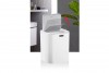 Square Trash Can White