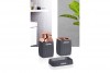 Diva Bathroom Set (3 Pcs) - Rose - Anthracite