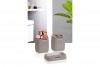 Diva Bathroom Set (3 Pcs) - Rose - Brown