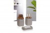 Diva Bathroom Set (3 Pcs) - Wooden - Brown