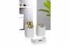 Diva Bathroom Set (3 Pcs) - Gold - White