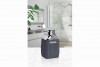 Striped Square Soap  Dispenser - Chrome - Anthracite