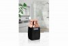Striped Square Soap  Dispenser - Rose - Black