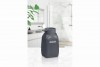 Striped Square Soap  Dispenser Anthracite