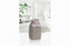 Striped Square Soap  Dispenser Brown