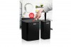 Square Bathroom Set (2 Pcs) - Black