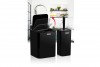 Square Bathroom Set (2 Pcs) - Black