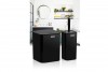 Square Bathroom Set (2 Pcs) - Black