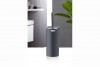 Round Toilet Brush & Holder - Chrome - Anthracite