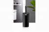 Round Toilet Brush & Holder Black