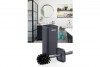Square Toilet Brush & Holder - Anthracite