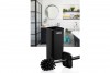 Square Toilet Brush & Holder - Black