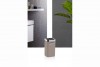 Square Toothbrush Holder Chrome - Brown