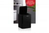 Square Trash Can Black