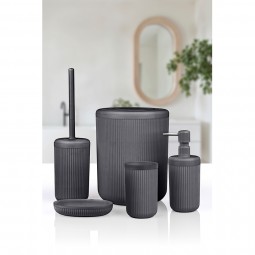 Linea Bathroom Set (5 pcs) / Anthracite