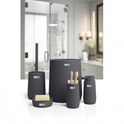 Nida Bathroom Set (5 pcs) / Anthracite