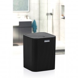 Mina Striped Square  Trash Can