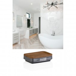 Luna Square Soap Holder / Wooden