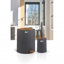 Coliseum 2 Pcs Bathroom Set - Wood