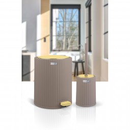 Coliseum 2 Pcs Bathroom Set - Gold
