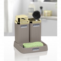 Stella Sink Side Organizer Gold - Brown