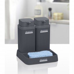 Stella Twins Soap Dispenser - Anthracite